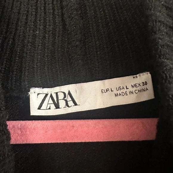 Zara Mini Sweater Dress - L - Picture 5 of 5